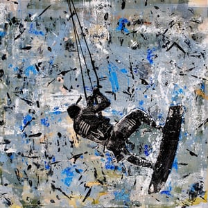 Image of Kite Surfer, Ocean Jump