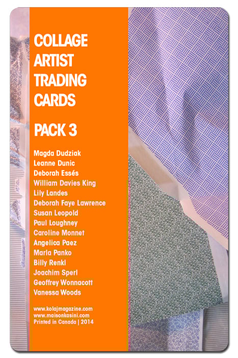 Image of Collage Artist Trading Cards, Pack Three