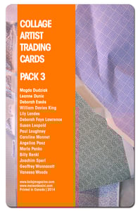 Image of Collage Artist Trading Cards, Pack Three