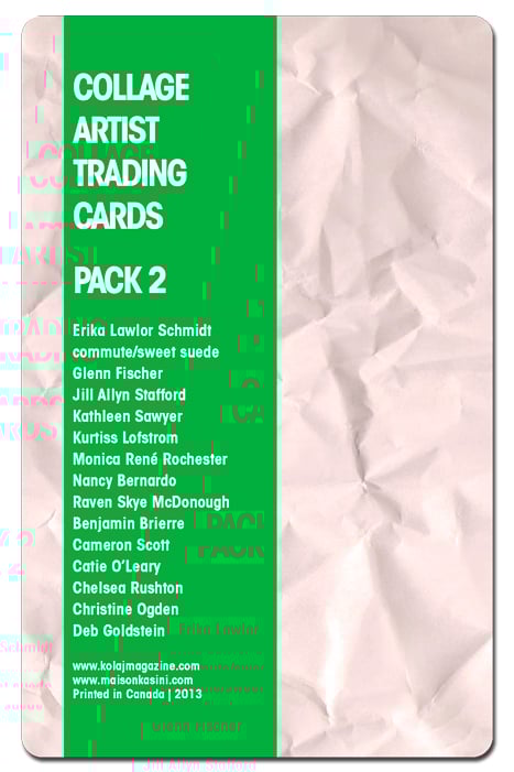 Image of Collage Artist Trading Cards, Pack Two