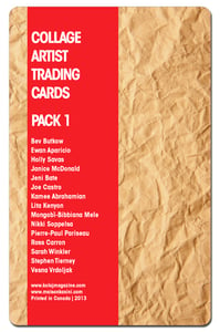 Image of Collage Artist Trading Cards, Pack One