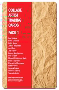 Image of Collage Artist Trading Cards, Pack One