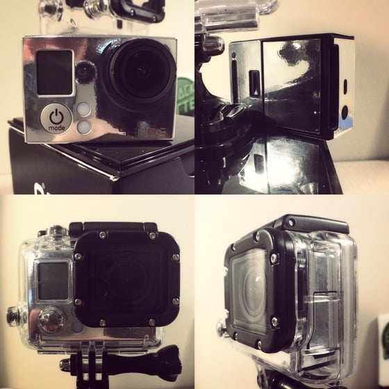 Image of GoPro 3 4 Chrome Mirror Skin 