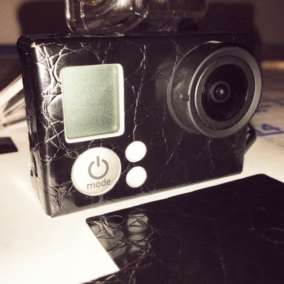 Image of GoPro 3 4 Alligator Skin Texture Skin 