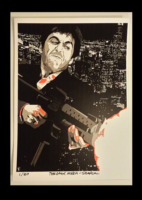 Image of The Eyes They Never Lie by The Dark Inker