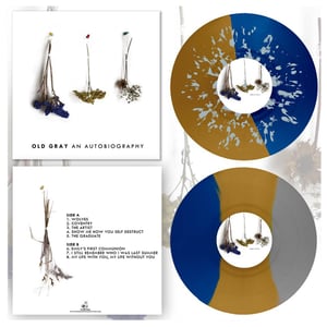 Image of DK038: Old Gray - An Autobiography 12" LP - 3rd Press - Half/Half w/ Splatter 150, Tri-Colour /150