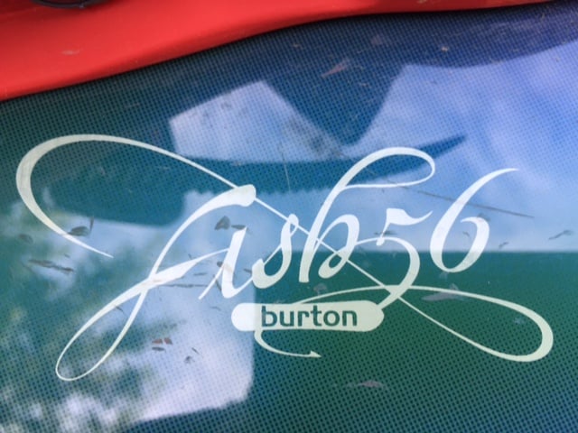 Image of Burton Fish 156cm 1st Generation Snowboard with Burton XL Binding