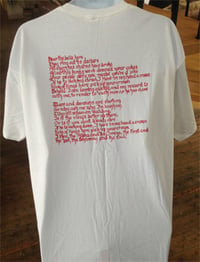 Image 2 of ***NEW THE PACK 'Classic Cross' White T-shirt