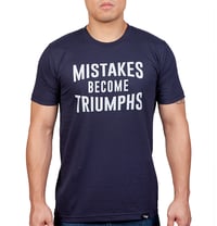 Image 2 of Mistakes Become Triumphs (Navy) 
