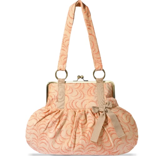 Image of Retro velvet handbag