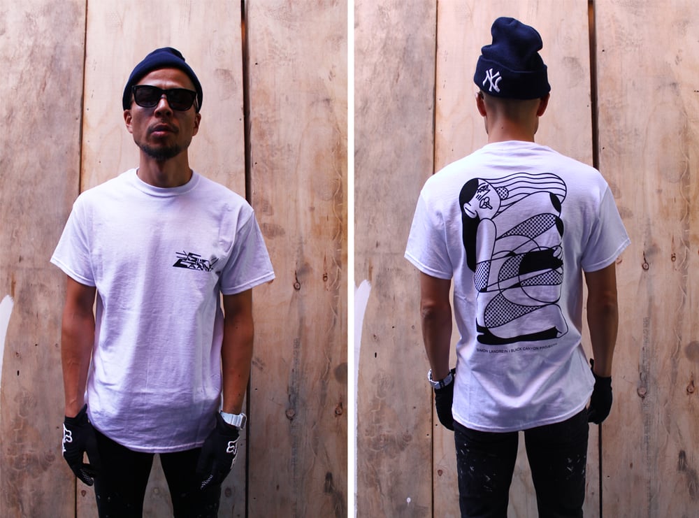 Image of Simon Landrein - Black Canyon Artist Tee