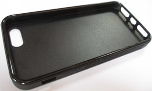 Image of Curly Koa wood phone case ("blank" with no image)