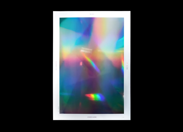 Image of Decade Limited Edition Holographic Print