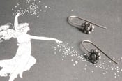 Image of Victorian Cut Steel 'Flower' Earrings