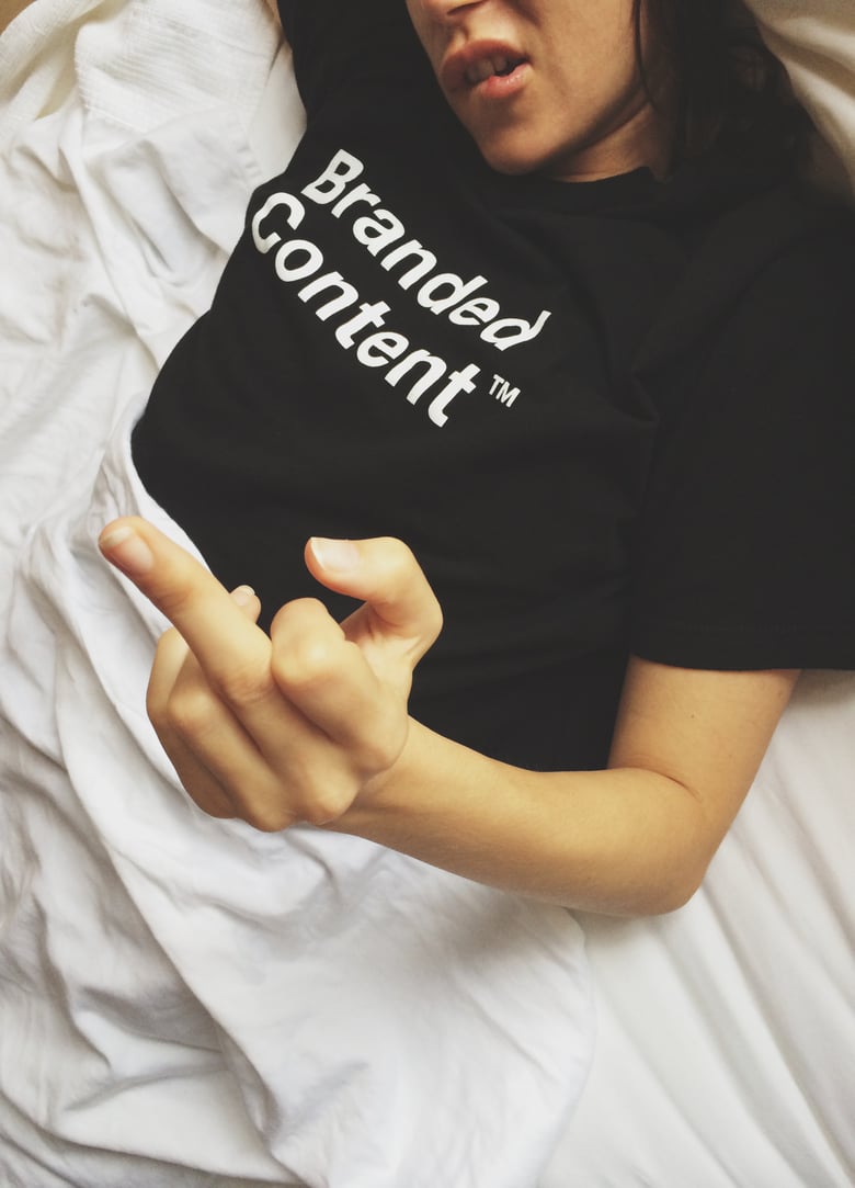 Image of Branded Content Tee™ - BLACK