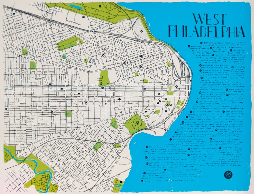 Image of The West Philly Map