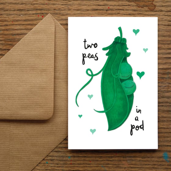 Image of Two Peas Card