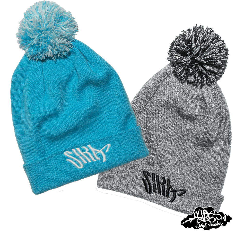 SIKA flow logo bobble hats