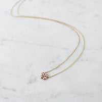 Image 1 of Pink Clover Necklace