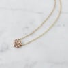 Pink Clover Necklace