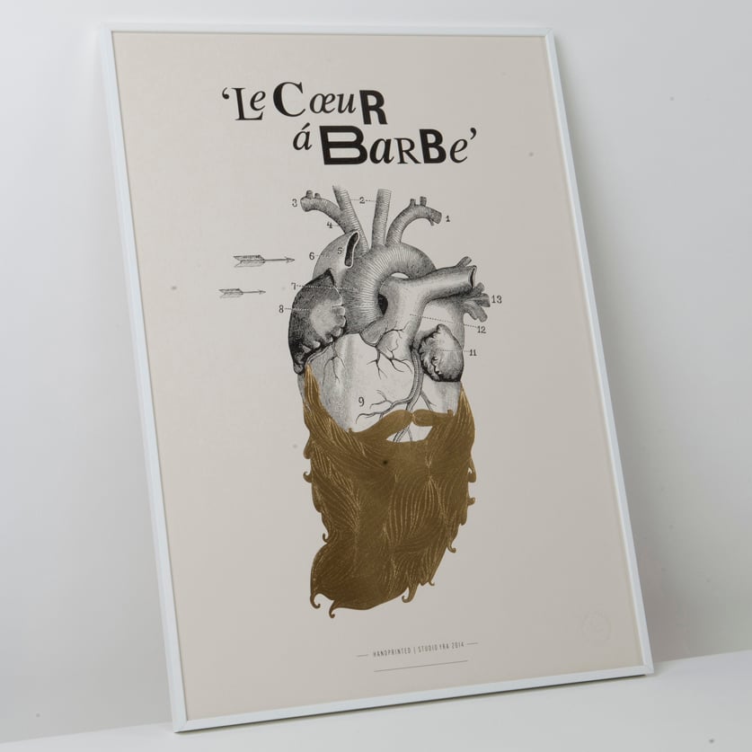 Image of Le Coeur a Barbe with gold beard