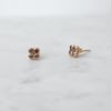 Pink Clover Earring