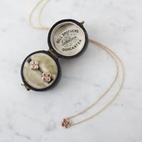 Image 3 of Pink Clover Earring