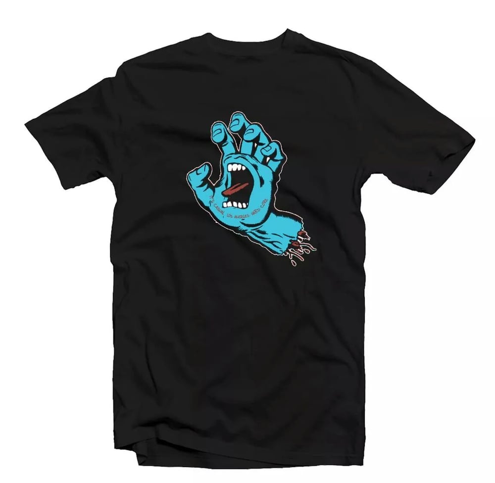 Image of Screaming Los Angeles Hardcore Design tshirt