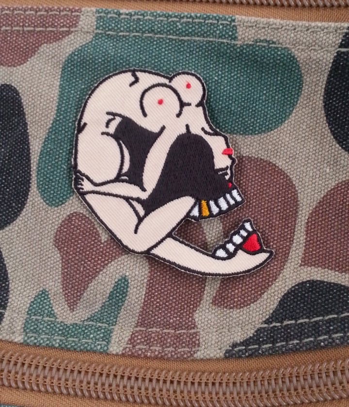 Image of Skull Girl Patch