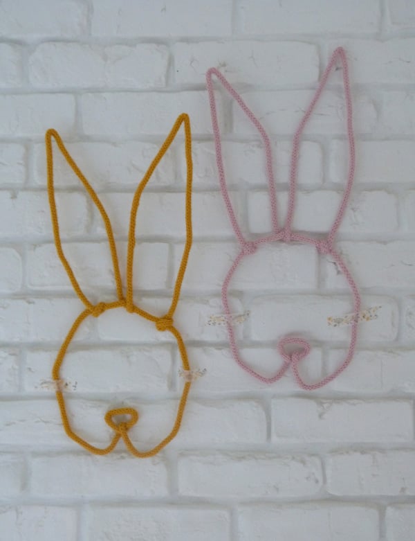 Image of Luce/Lucien {lapin tricotin}
