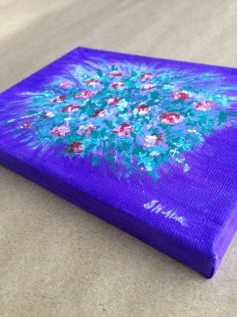 Image of Burst of Flower (Canvas)