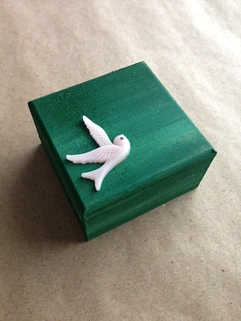 Image of Trinket Box - Swift (Dark Green)