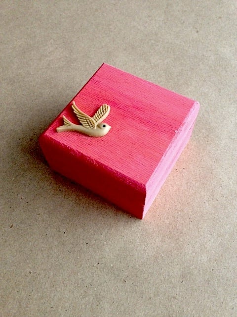 Image of Trinket Box - Swift (Red)