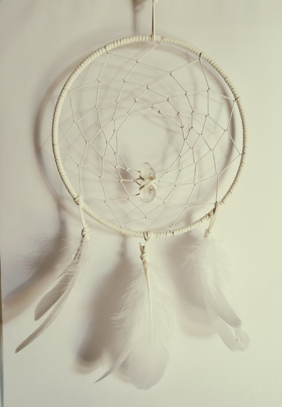 Image of White Dream Catcher