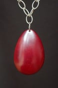 Image of Big Red Copper Necklace