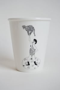 Image de Gobelet porcelaine "l'homme leopard"