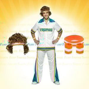 Image of Flint Tropics Semi-Pro Warm-Up Costume Set