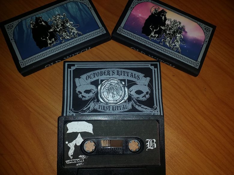 Image of Old Witch "Come Mourning Come" U.S. Cassette Version - Grey Print