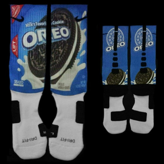 Image of Oreo's Nike Elite Socks