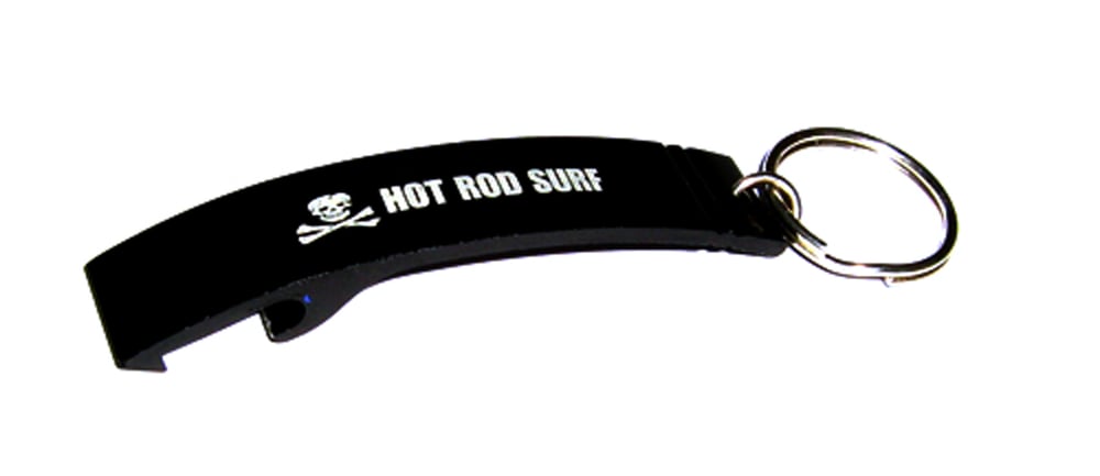 Image of Skull Beer & Soda Bottle Opener ~ HOTRODSURF ~ Hot Rod Surf ® - Key Chain