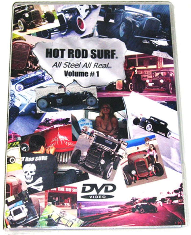 Image of Hot Rod Surf ® HOTRODSURF presents ‘All Steel All Real' Volume 1  - DVD Movie