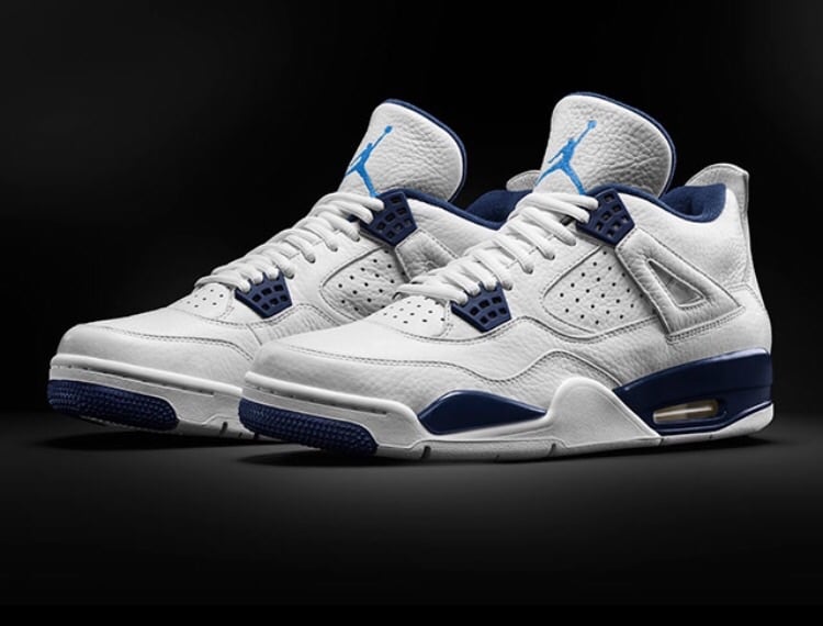 Image of Air Jordan 4 Retro Remastered "Columbia" PRE ORDER