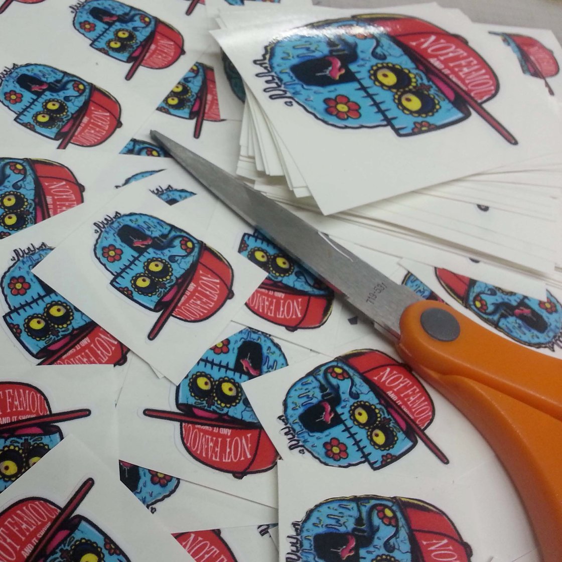 Image of Promo - Kiss Cut - Vinyl Shape Sticker