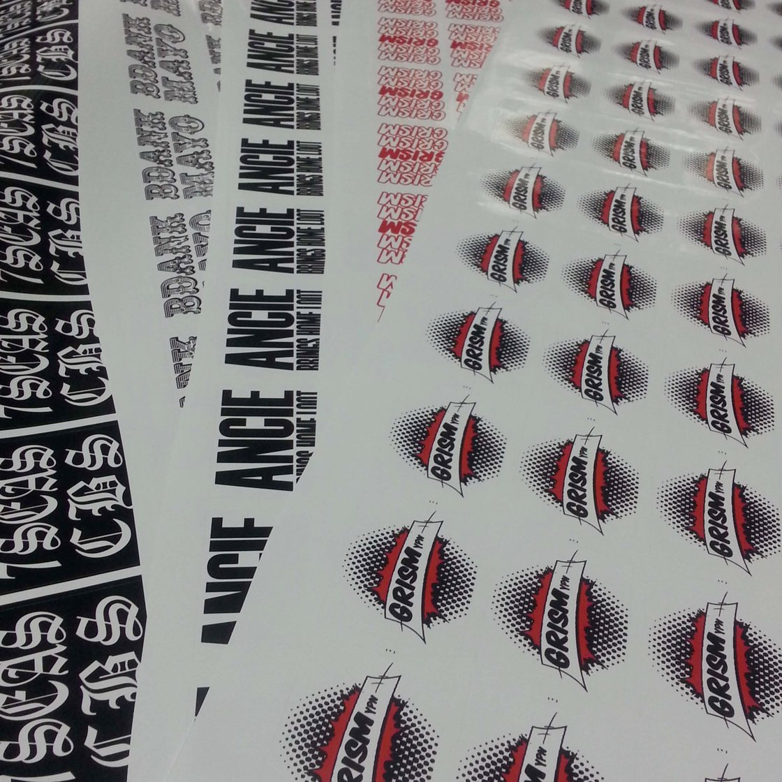 Image of Promo - Kiss Cut - Vinyl Shape Sticker