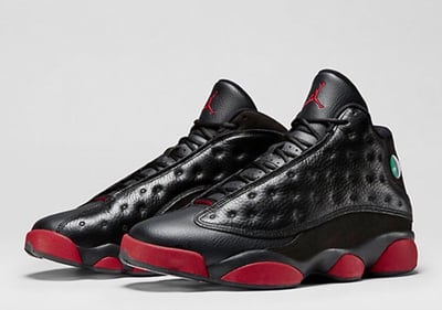 Image of Air Jordan 13 Black/Red