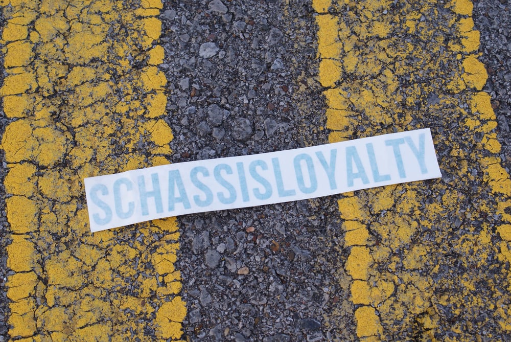 Image of SchassisLoyalty 24 inch banner