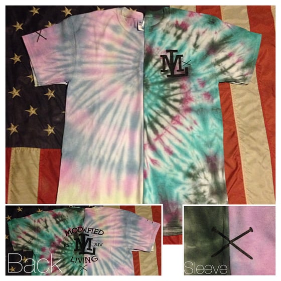 Image of **SNEAK PEAK EXCLUSIVE** Modified Living "MxL" Tie Dye T-Shirt 