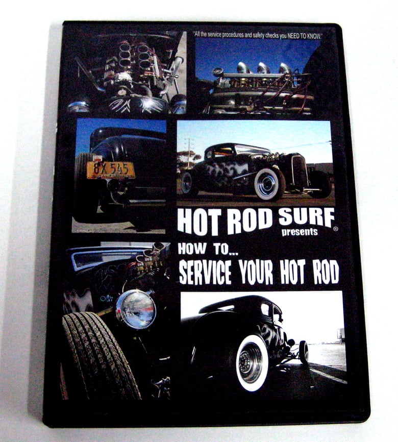 Image of Hot Rod Surf ® HOTRODSURF presents How To Service Your Hot Rod ! - DVD Movie