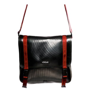 Image of Cyclus bag Plaza 2000 black/red