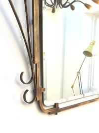 Image 3 of Brass Mirror